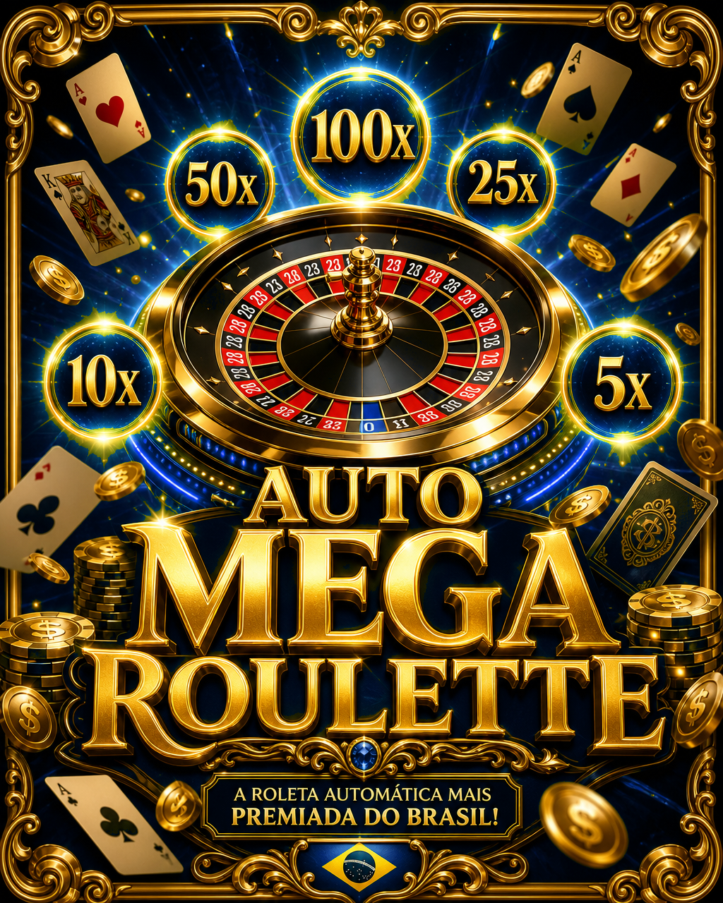 Capa do jogo Auto Mega Roulette
